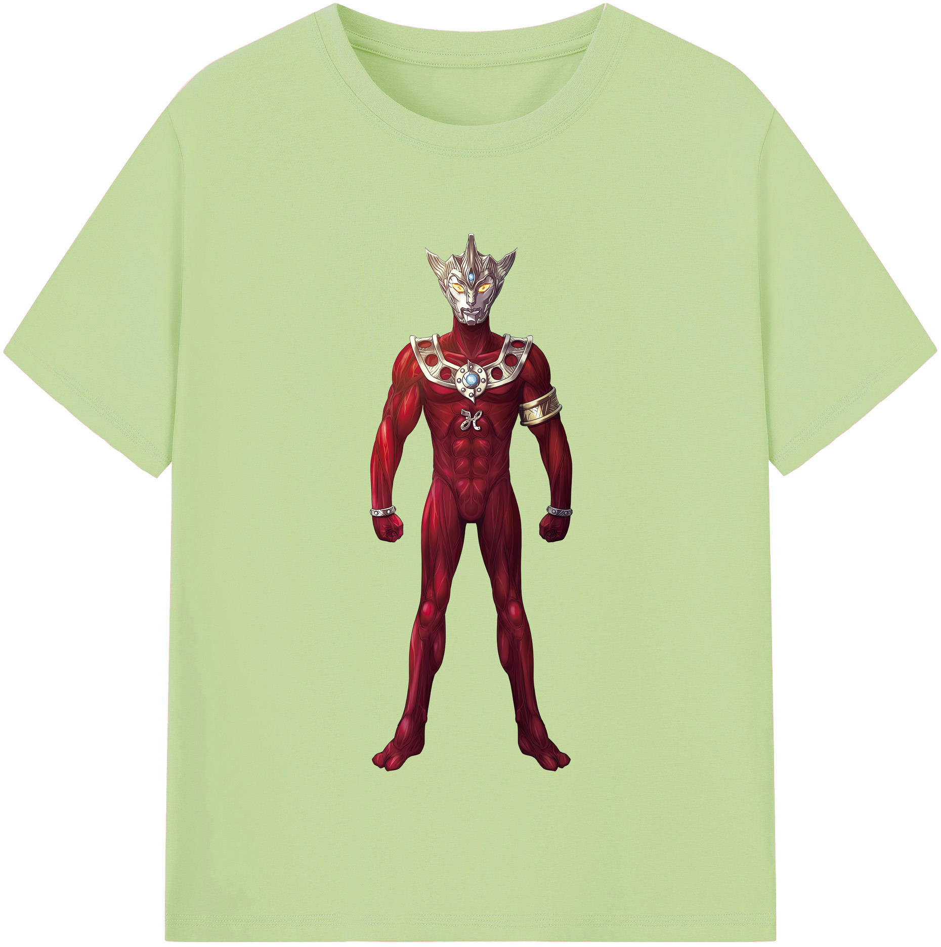 （画像用） ウルトラマン Ultraman 綿100％半袖Tシャツ（フロントプリント）